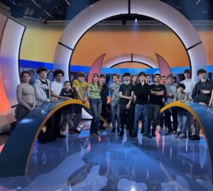 Sortie RTS, plateau jeu télévisé