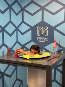 Sortie au Musée de l'Illusion
